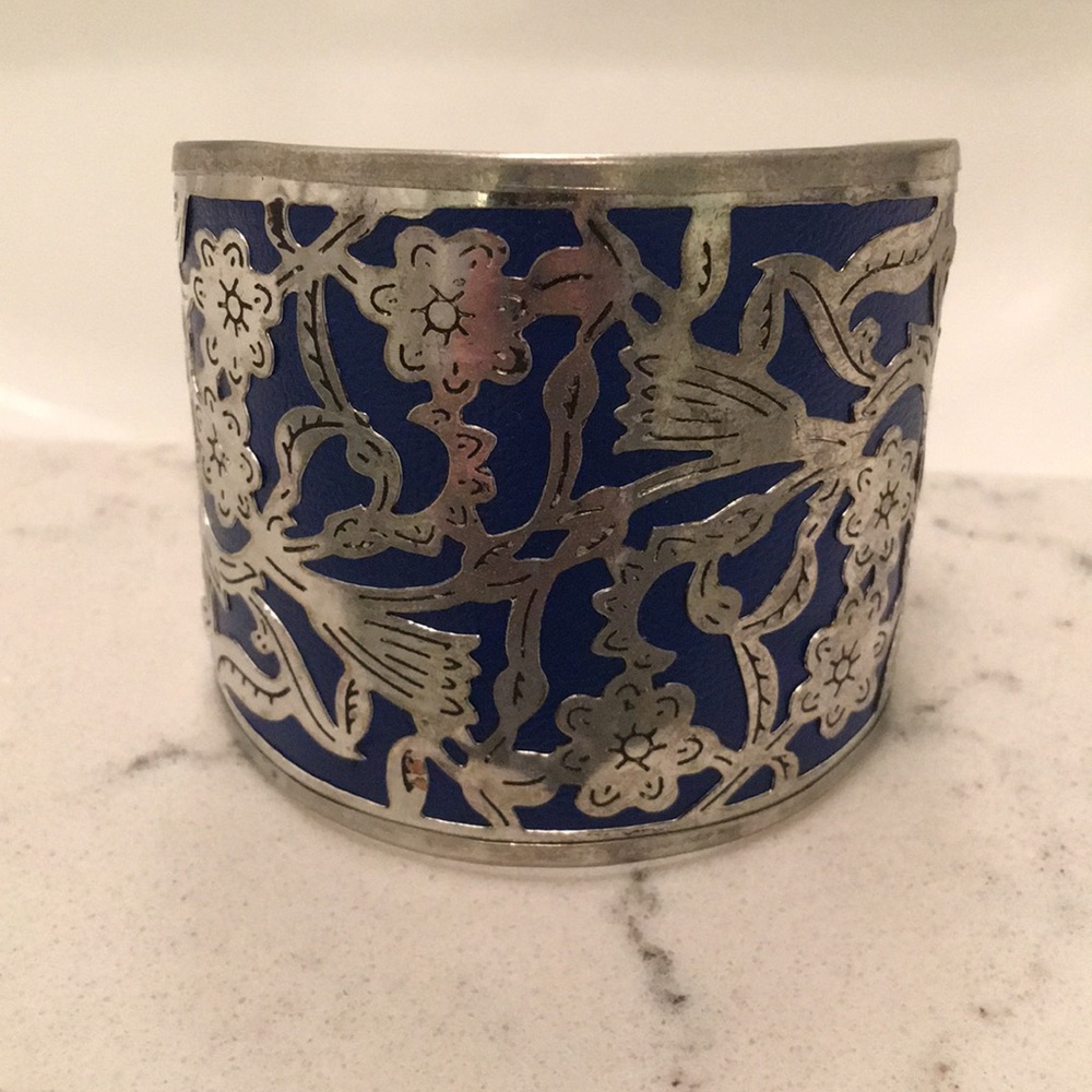 Blue silver bracelet Hazel & Deene